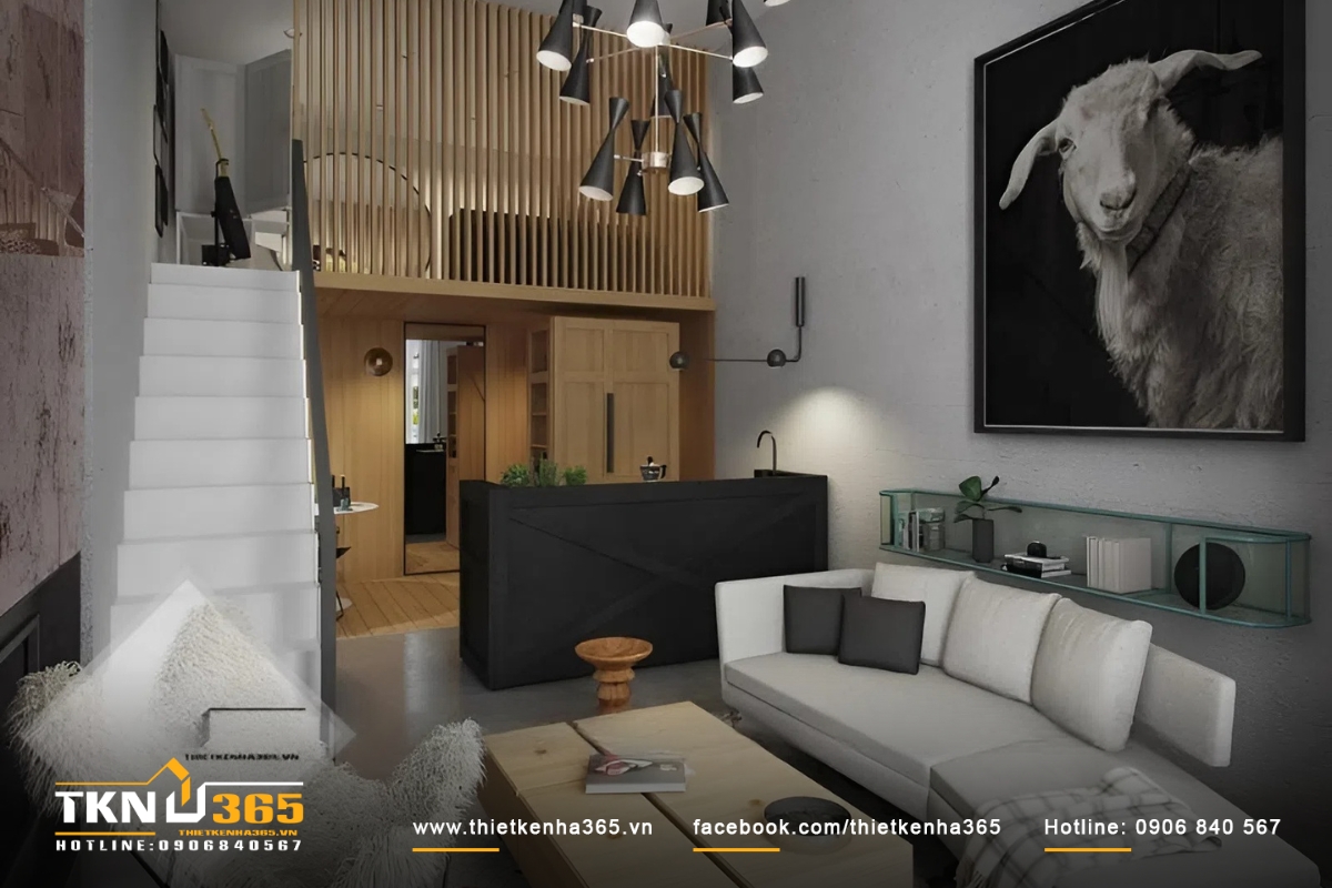 Mẫu thiết kế nh&agrave; nhỏ 24m2 thiết kế theo phong c&aacute;ch t&acirc;n cổ điển ch&acirc;u &Acirc;u