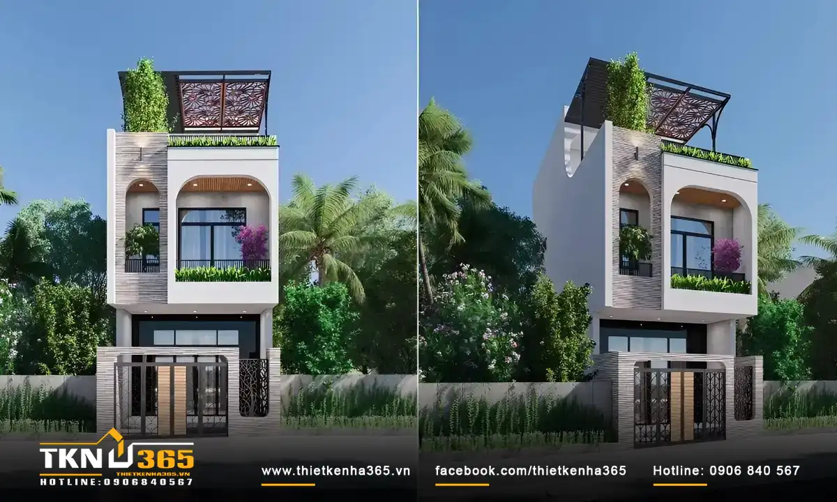 BST mẫu thiết kế nhà phố phong cách Địa Trung Hải đẹp “hút hồn” 15 mau-thiet-ke-nha-pho-phong-cach-Dia-Trung-Hai-20