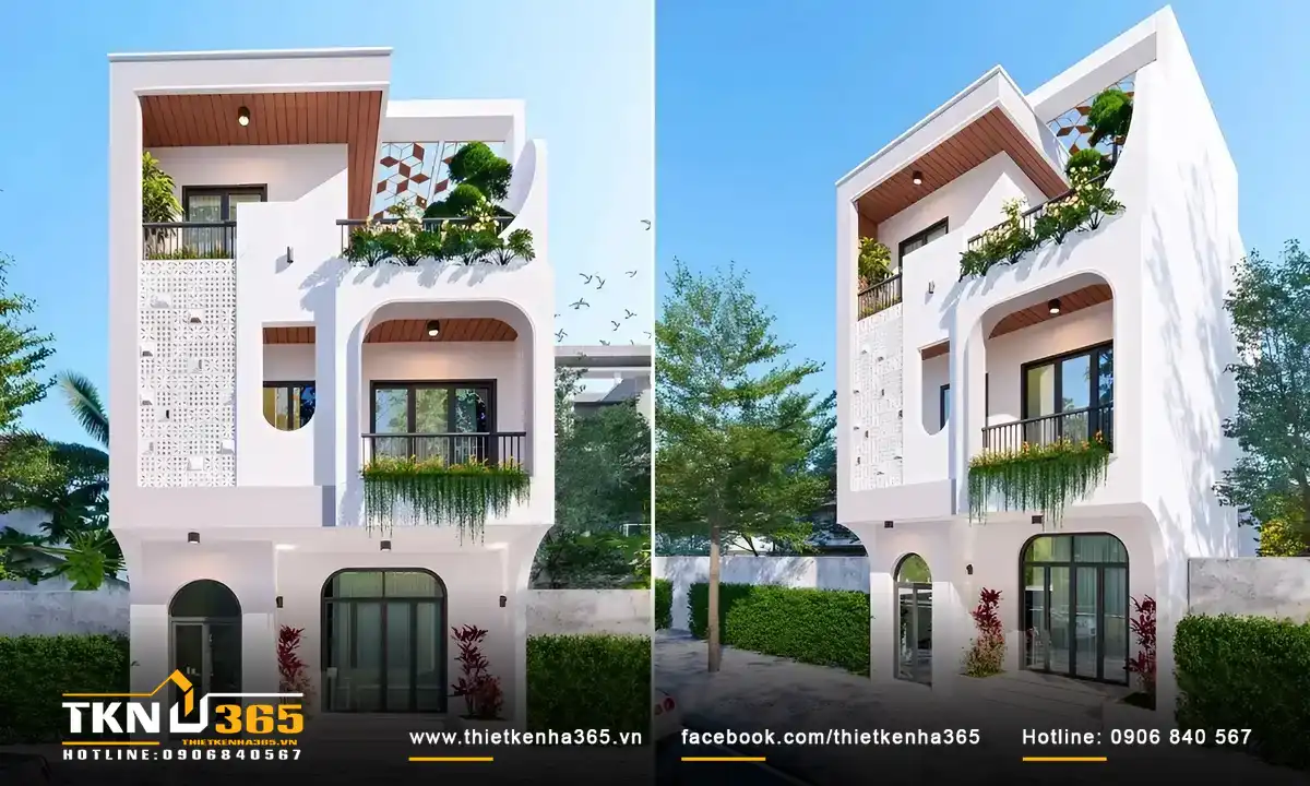 BST mẫu thiết kế nhà phố phong cách Địa Trung Hải đẹp “hút hồn” 17 mau-thiet-ke-nha-pho-phong-cach-Dia-Trung-Hai-21