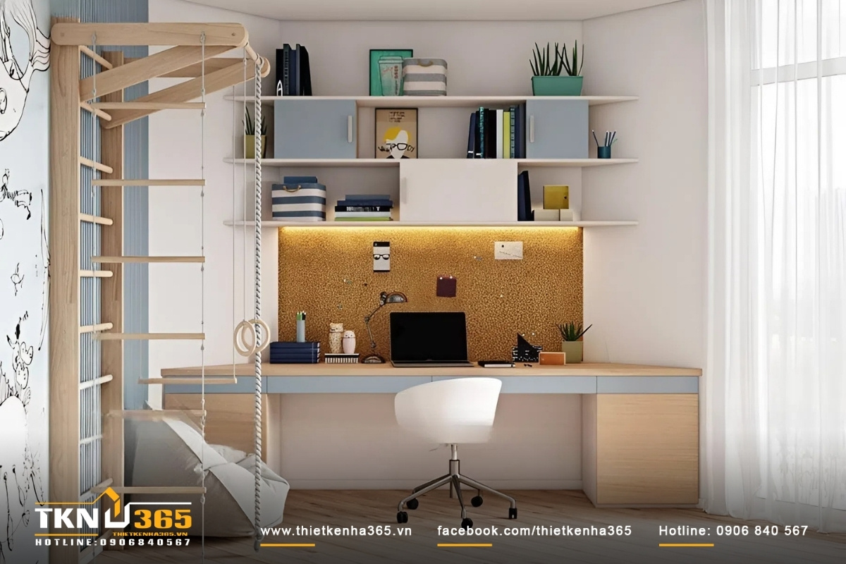 mau thiet ke noi that nha 4 tang o da lat 2