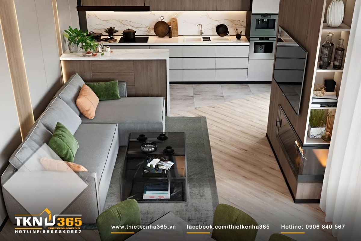 mau thiet ke noi that nha 4 tang o da lat 3