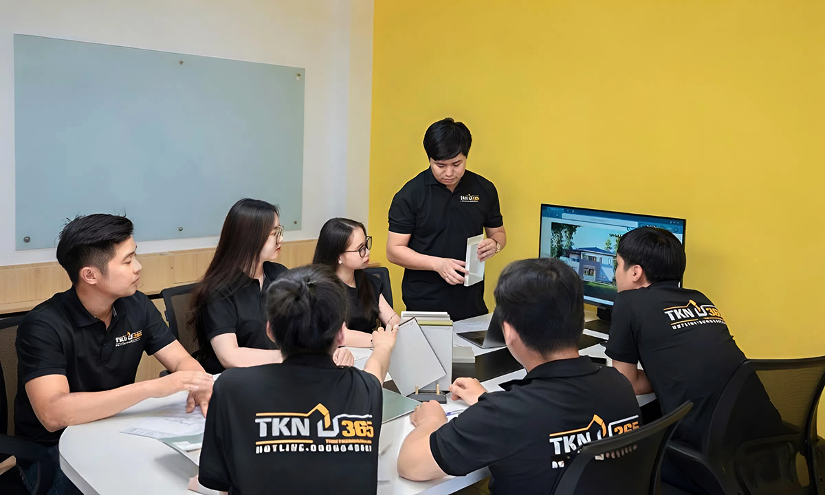 Đội ngũ nhân viên tại Thiết Kế Nhà 365 luôn tận tâm, chuyên nghiệp, đáp ứng mọi yêu cầu thiết kế của khách hàng Đội ngũ nhân viên tại Thiết Kế Nhà 365 luôn tận tâm, chuyên nghiệp, đáp ứng mọi yêu cầu thiết kế của khách hàng