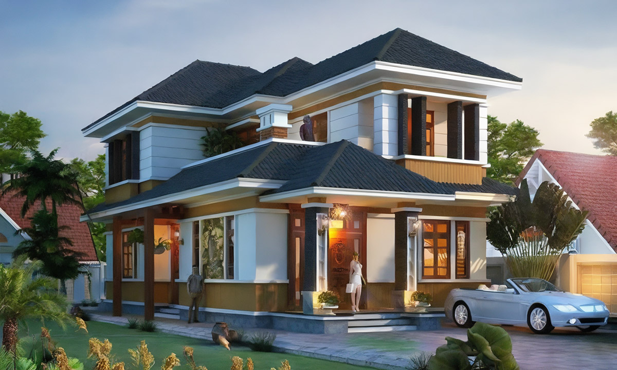 Kiến trúc nhà phong cách nhật kết hợp giữa hiện đại và truyền thống một cách hài hòa