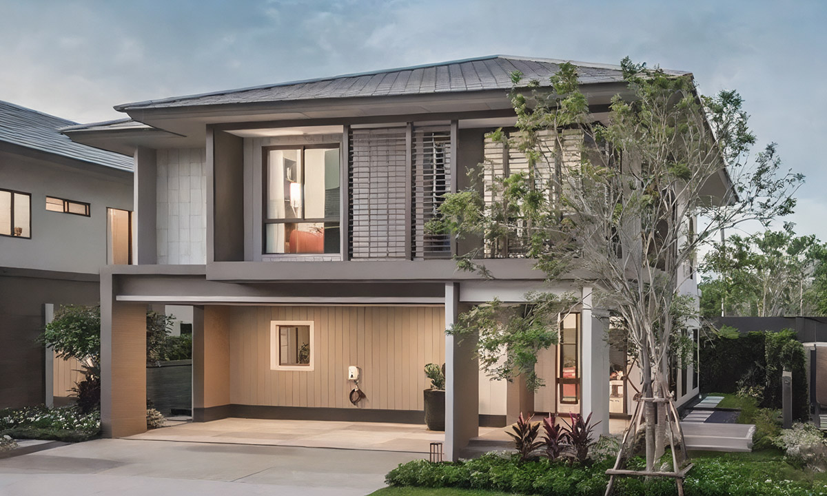 Mẫu nhà 2 tầng sở hữu 3 phòng ngủ đẹp ấn tượng