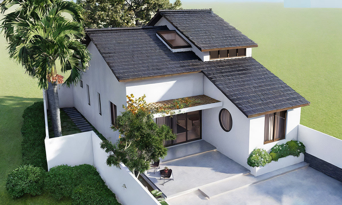 Mẫu nhà nhật bản đẹp thường sẽ lựa chọn chủ yếu các vật liệu bằng gỗ