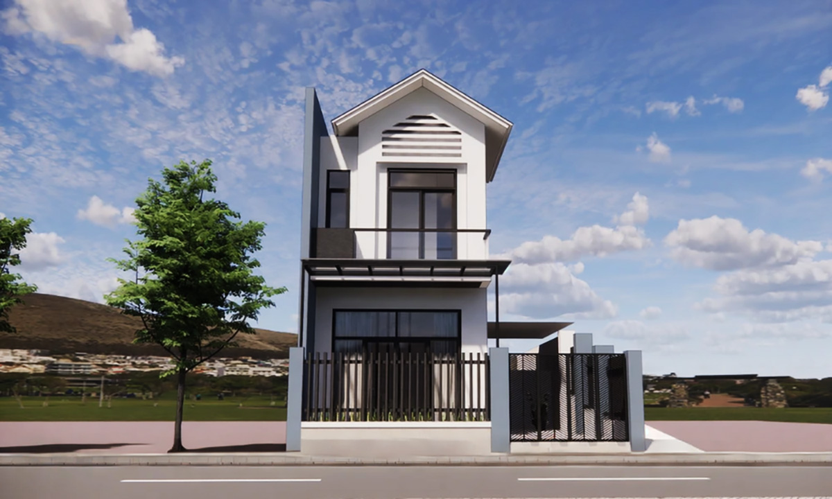 Nhà ống 2 tầng có khả năng chịu nhiệt trong thời tiết nắng nóng cực kì tốt Nhà ống 2 tầng có khả năng chịu nhiệt trong thời tiết nắng nóng cực kì tốt