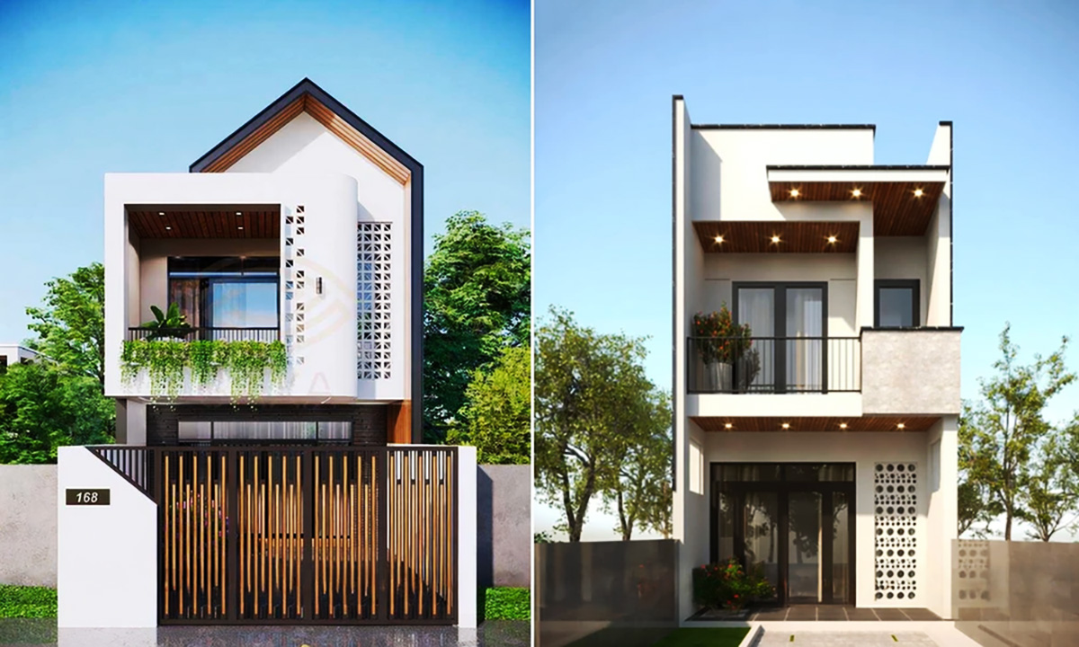 Phong cách mái tôn xéo cũng là một gợi ý độc đáo cho nhà có diện tích nhỏ Phong cách mái tôn xéo cũng là một gợi ý độc đáo cho nhà có diện tích nhỏ