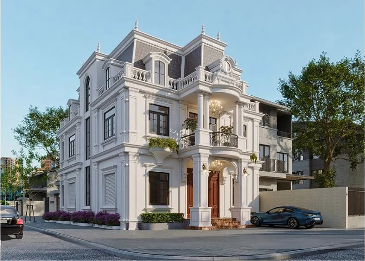 Việc xây dựng biệt thự lâu đài đòi hỏi một ngân sách lớn, vì vậy gia chủ cần có kế hoạch tài chính rõ ràng ngay từ đầu để tránh tình trạng gián đoạn giữa chừng.