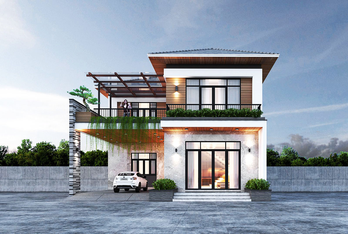 Thiết kế mái tôn dạng bằng để vừa tiết kiệm chi phí mái tôn Thiết kế mái tôn dạng bằng để vừa tiết kiệm chi phí mái tôn