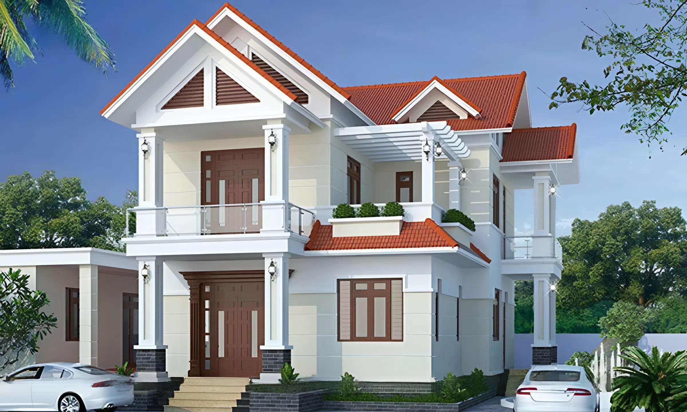 Gạch ngói với khả năng hạn chế tiếng ồn và lượng nhiệt hấp thụ hàng ngày

