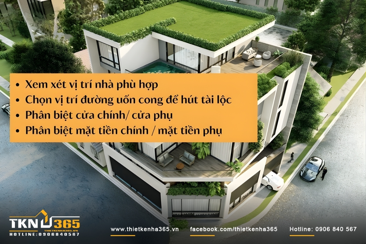 Những lưu &yacute; khi x&acirc;y nh&agrave; 2 mặt tiền trước v&agrave; sau