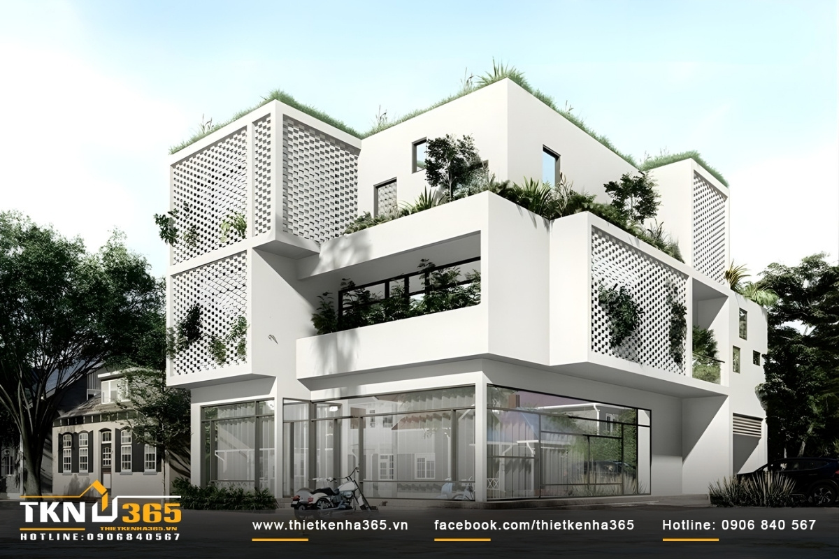 Nguy&ecirc;n tắc thiết kế nh&agrave; 2 mặt tiền trước v&agrave; sau hợp phong thủy