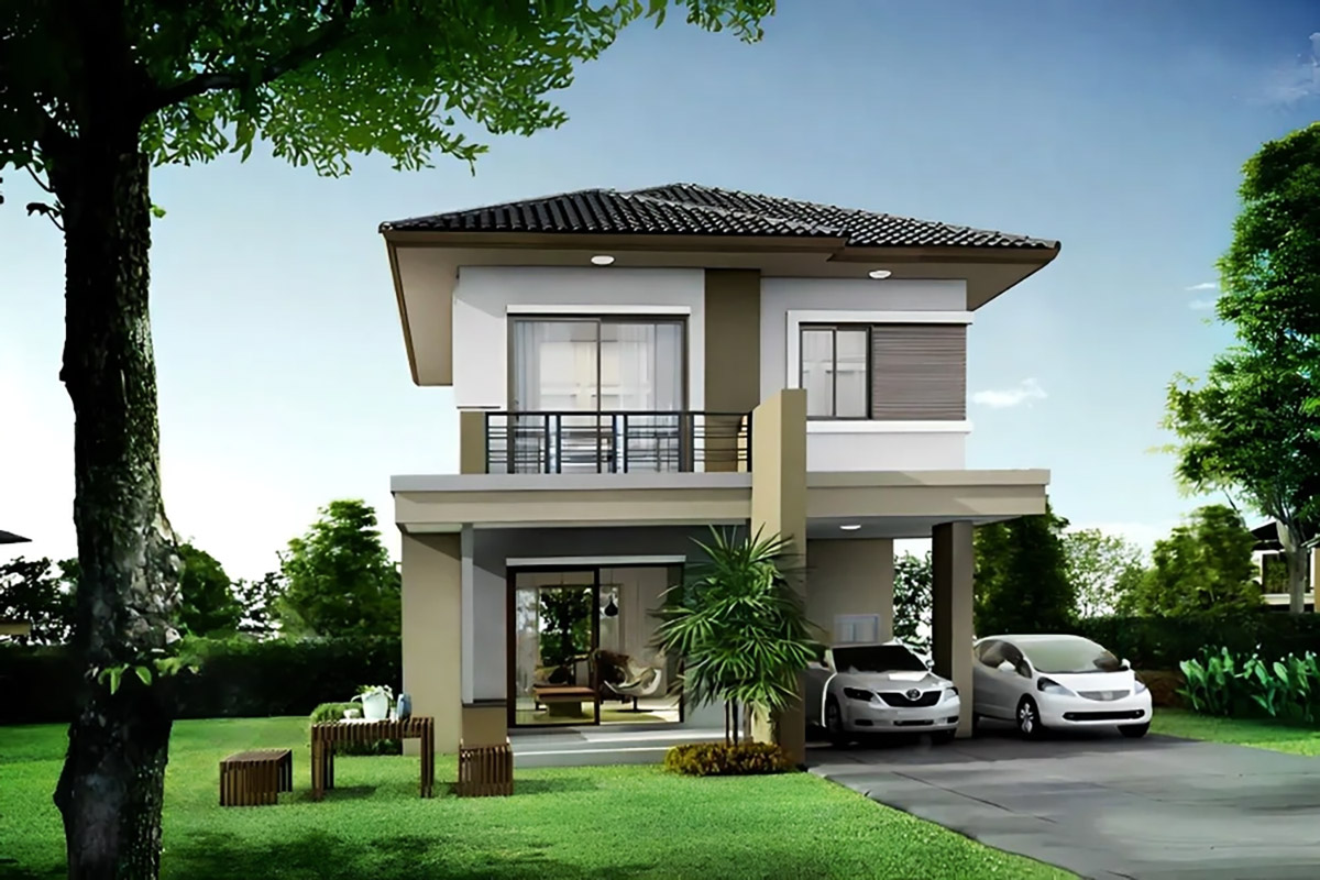 Nhà 2 tầng giá 400 triệu với một khu vườn đẹp là điều nhiều người mong ước Nhà 2 tầng giá 400 triệu với một khu vườn đẹp là điều nhiều người mong ước