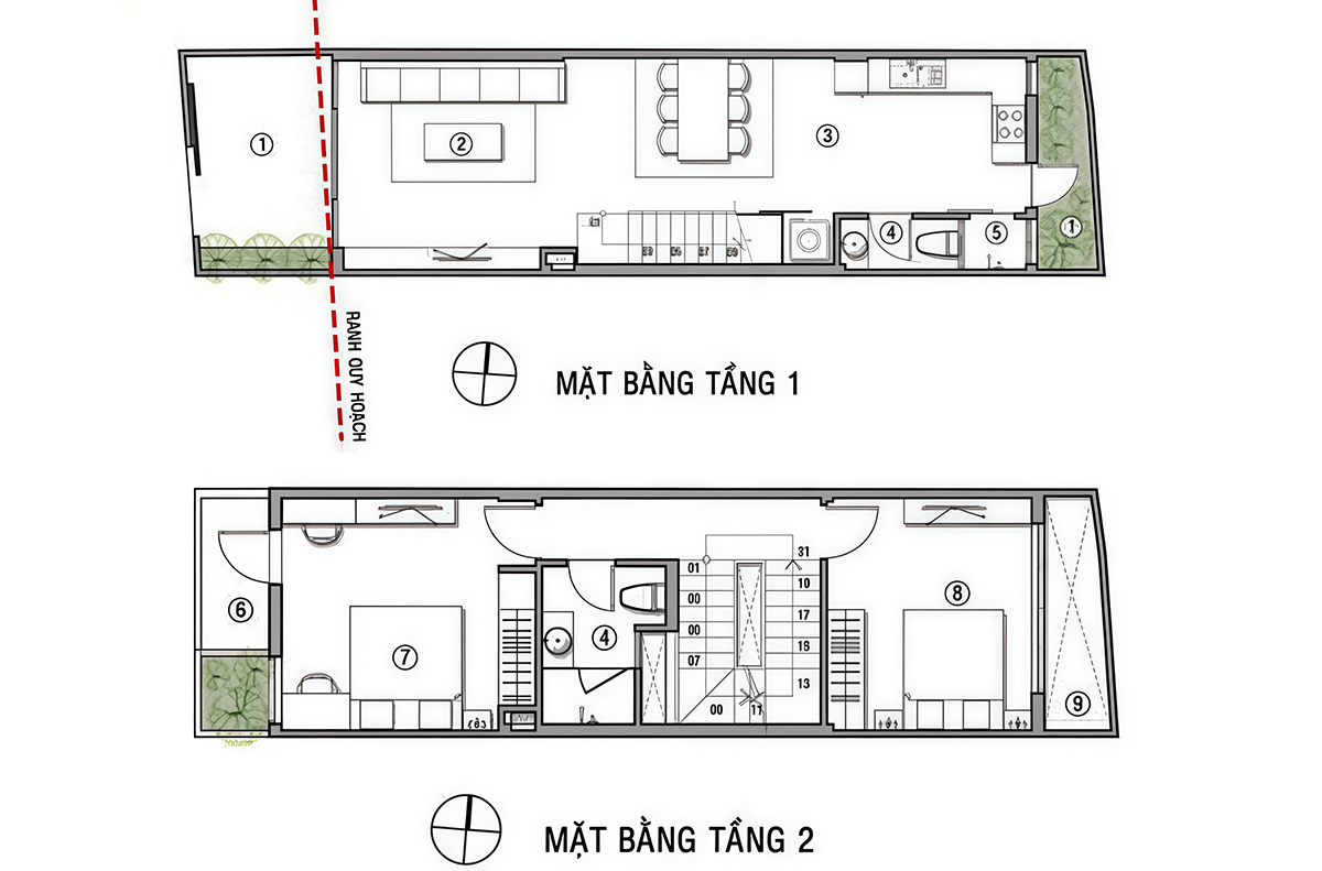 Gợi ý thiết kế nhà 2 tầng giá 400 triệu có 2 phòng ngủ Gợi ý thiết kế nhà 2 tầng giá 400 triệu có 2 phòng ngủ
