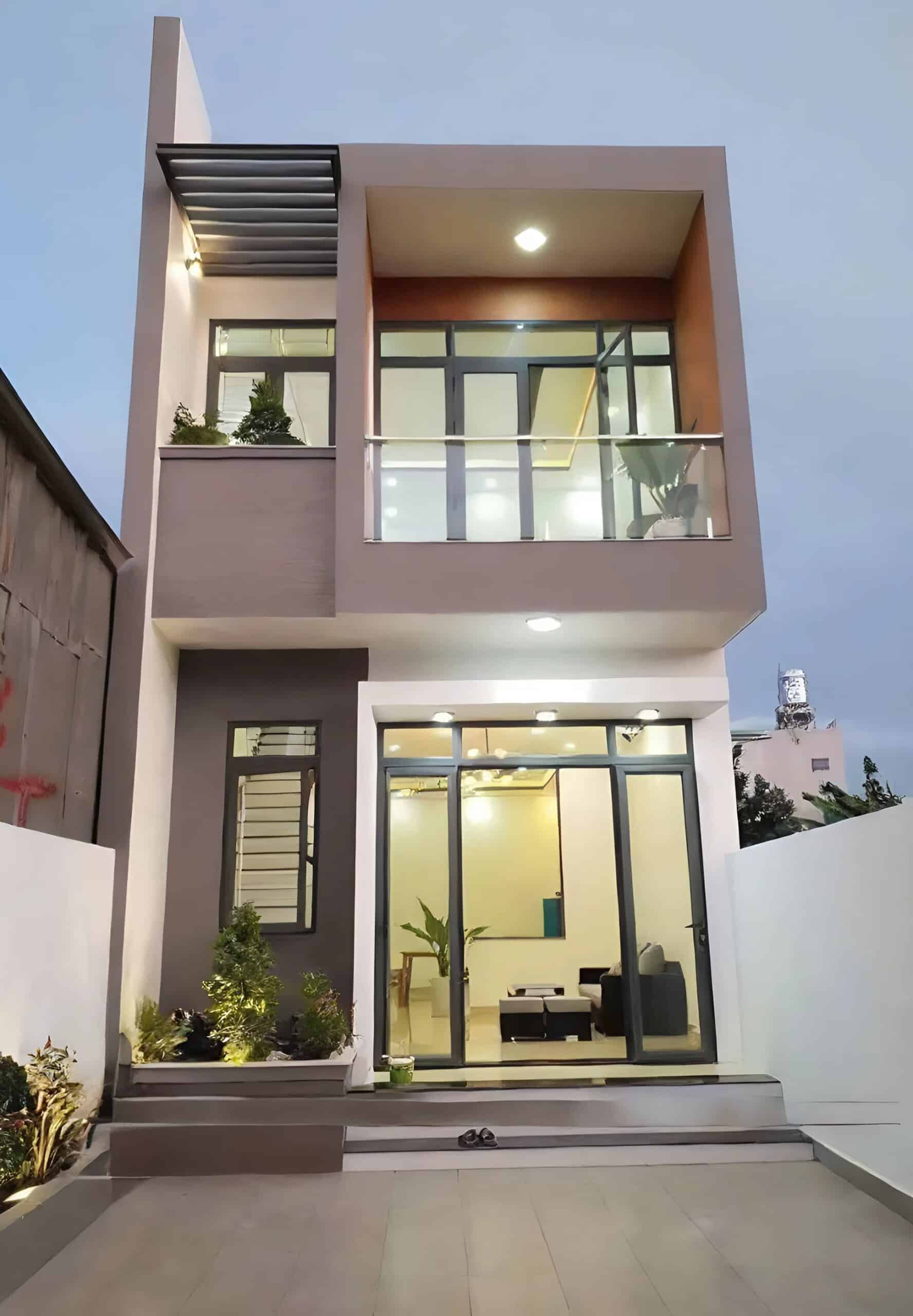 Phù hợp cho diện tích đất nhỏ, gia đình ít người. (ảnh: sưu tầm)