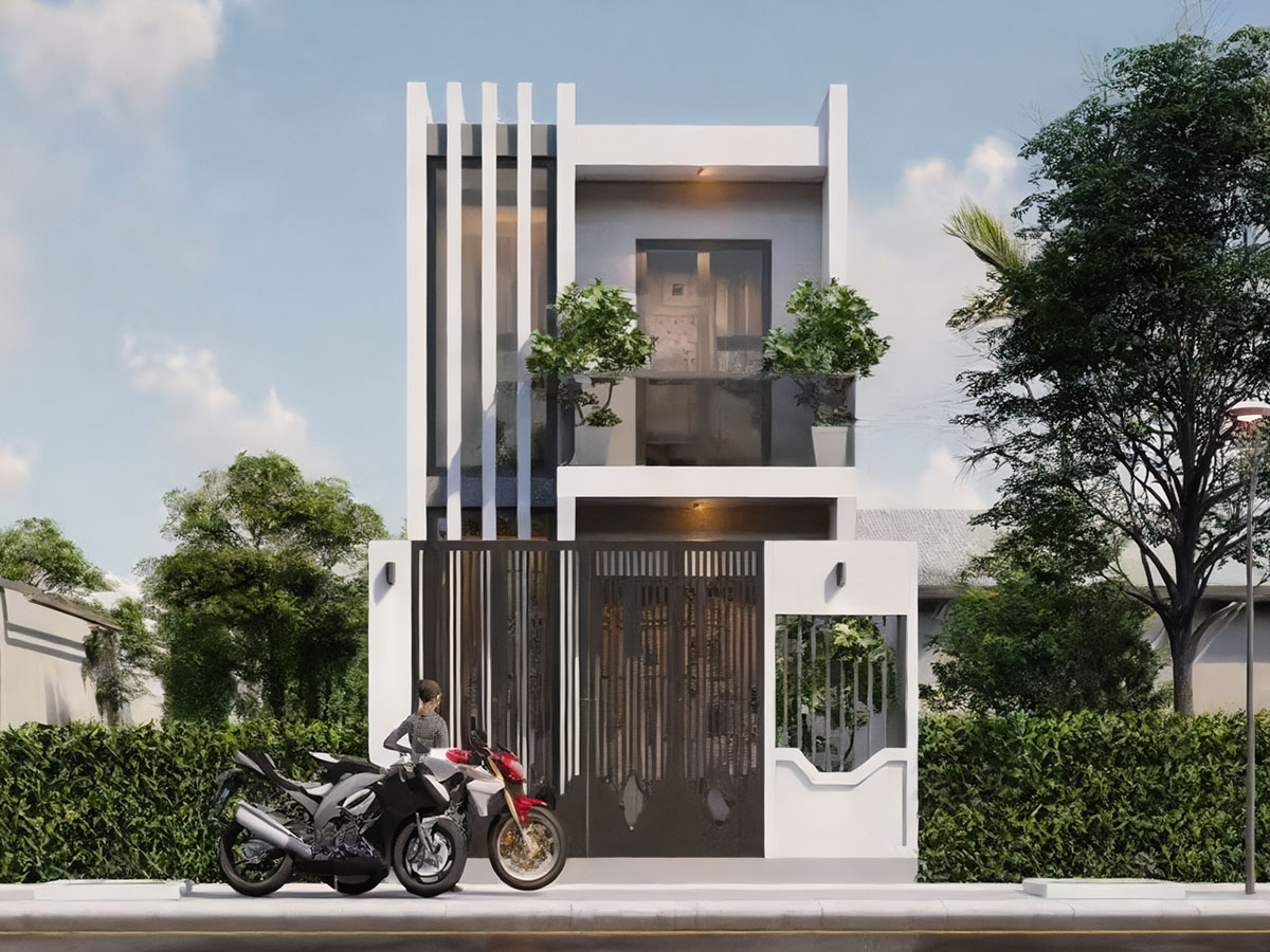 Nhà 30m2 xây 2 tầng nhanh, chi phí thấp