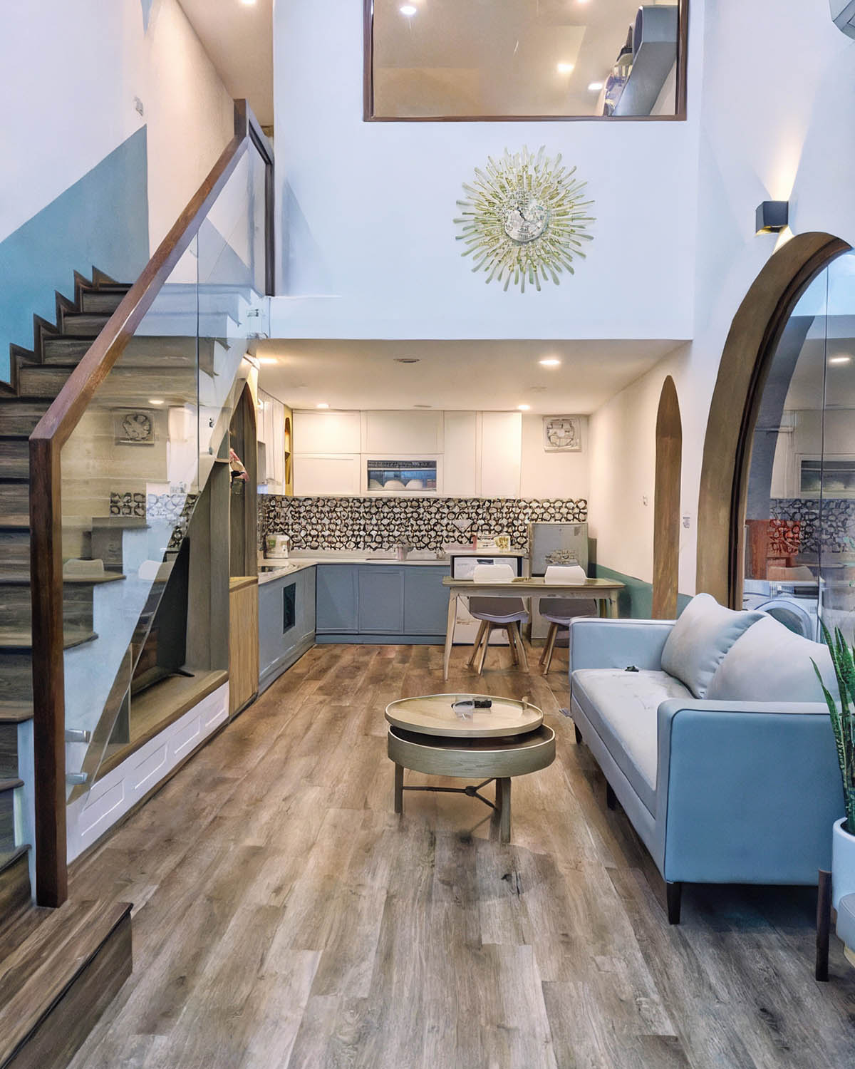 Nội thất nhà 30m2 2 tầng 