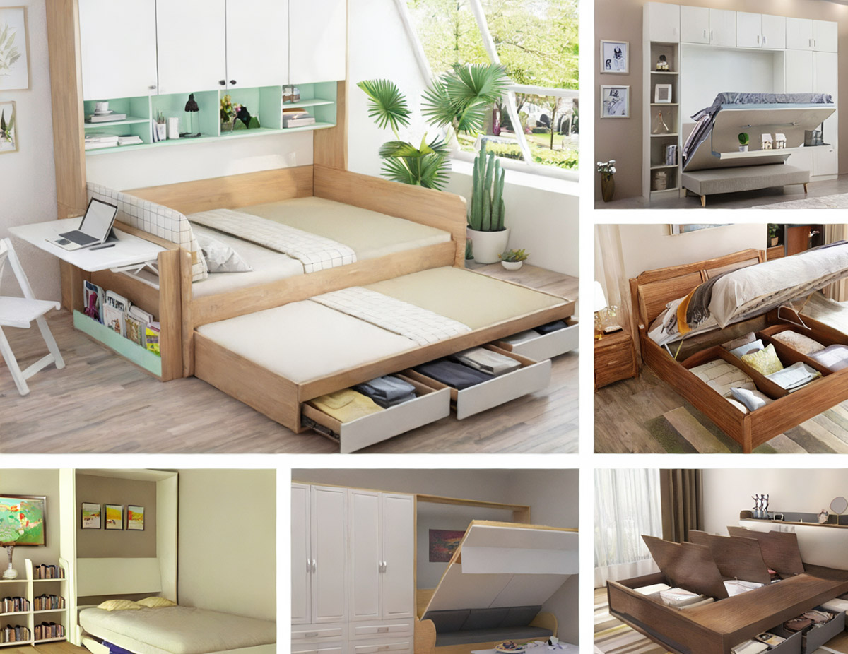 Sử dụng nội thất thông minh cho mẫu thiết kế nhà 30m2 2 tầng