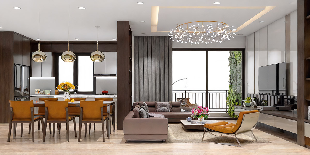 Tận dụng triệt để nguồn ánh sáng tự nhiên và nhân tạo