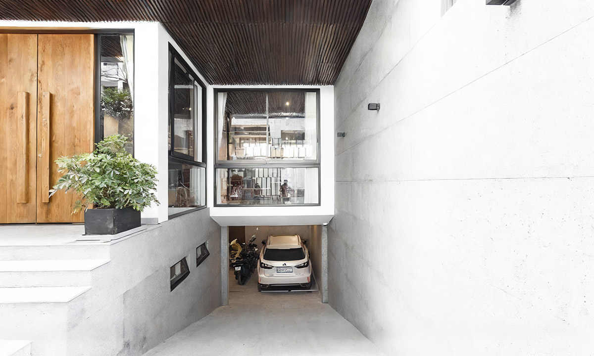 Cẩn trọng các yếu tố phong thủy khi thiết kế gara ô tô để tránh vận xui vào nhà