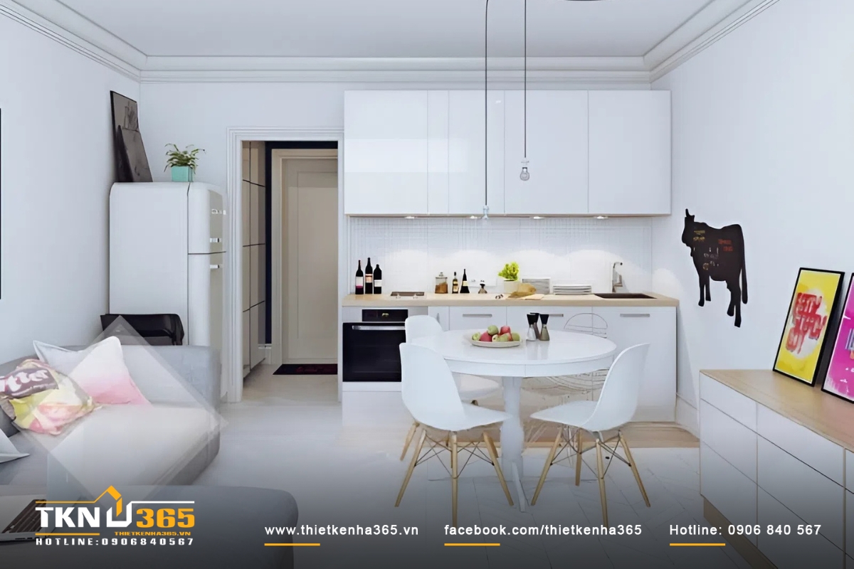 Mẫu thiết kế nh&agrave; nhỏ 4x6 số 13