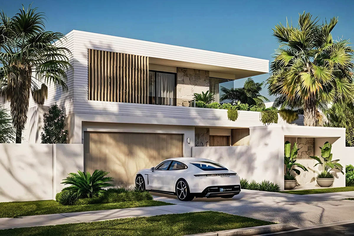 Thiết kế nhà ngang 10m sâu 5m có gác xép