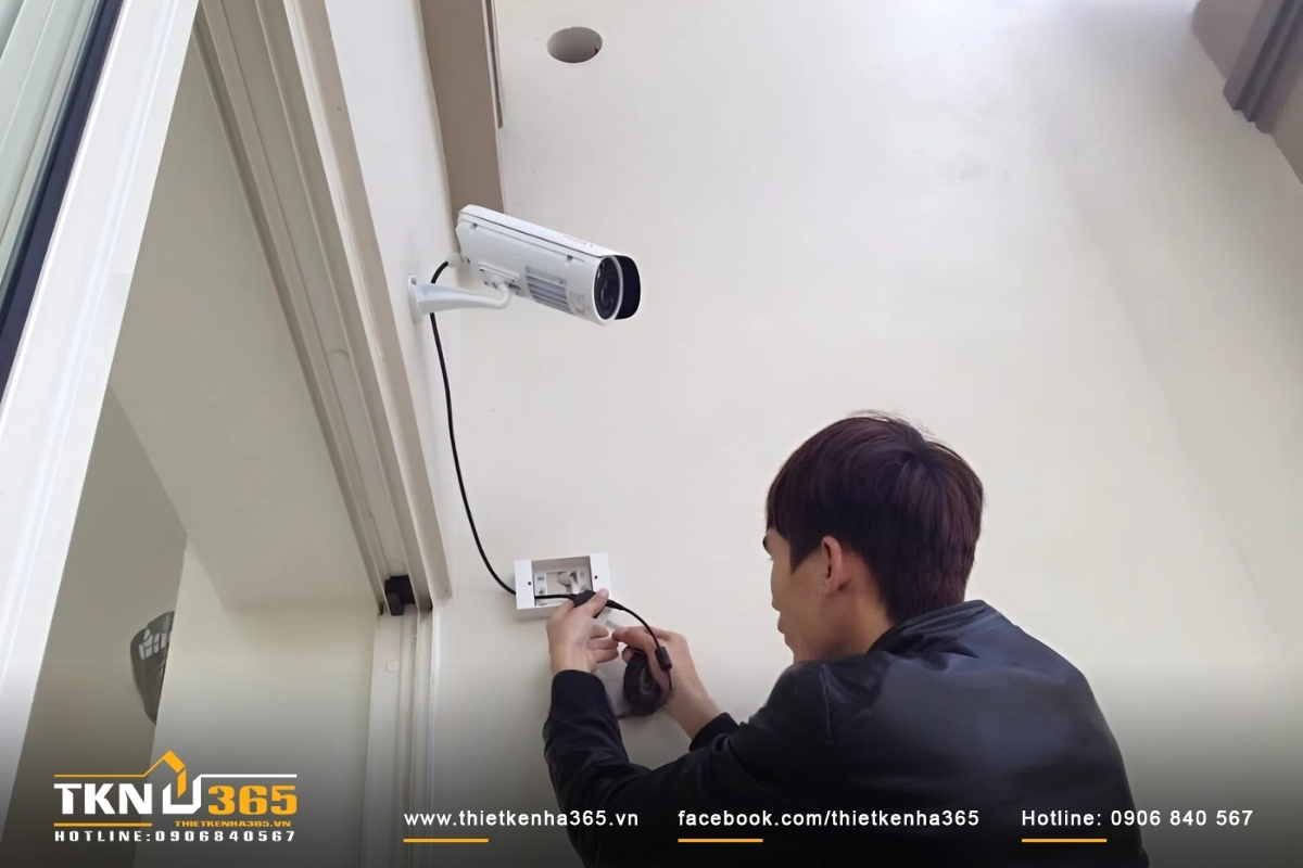 Lắp đặt camera an ninh cho nhà ở kết hợp kinh doanh