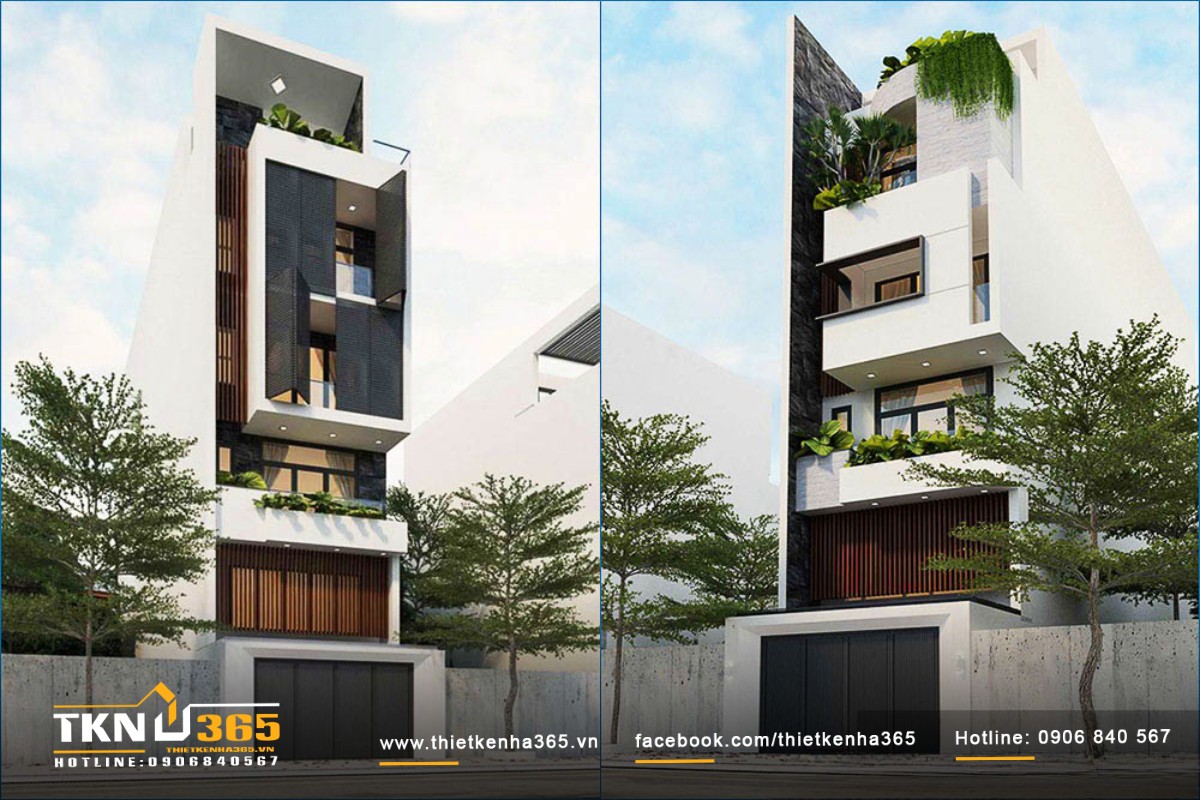 Nhà phố 4 phòng ngủ với thiết kế thông minh, tối ưu diện tích