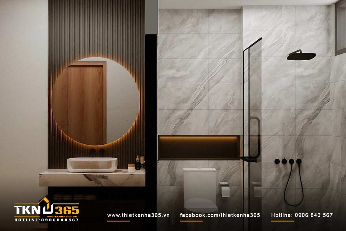 Toilet thường được đặt ở các vị trí thuận tiện trên các tầng của nhà