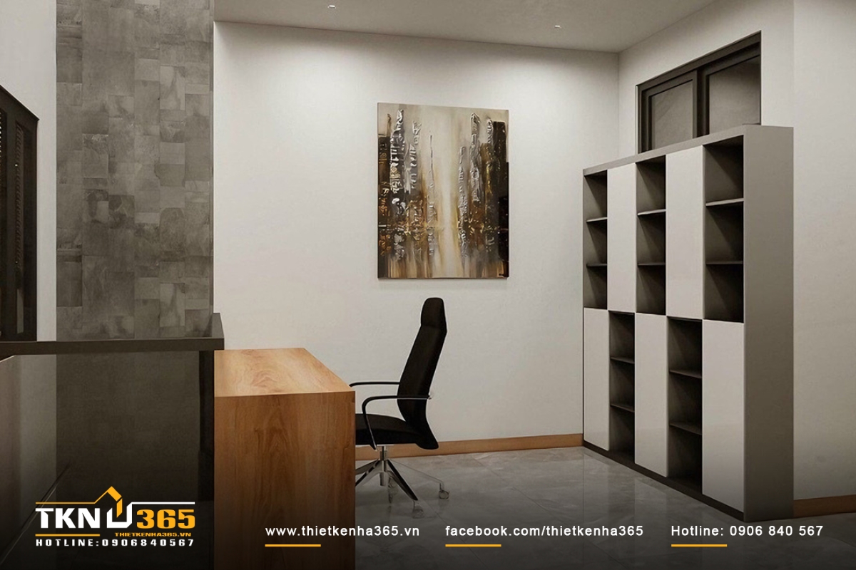 Khu vực bàn làm việc thoải mái