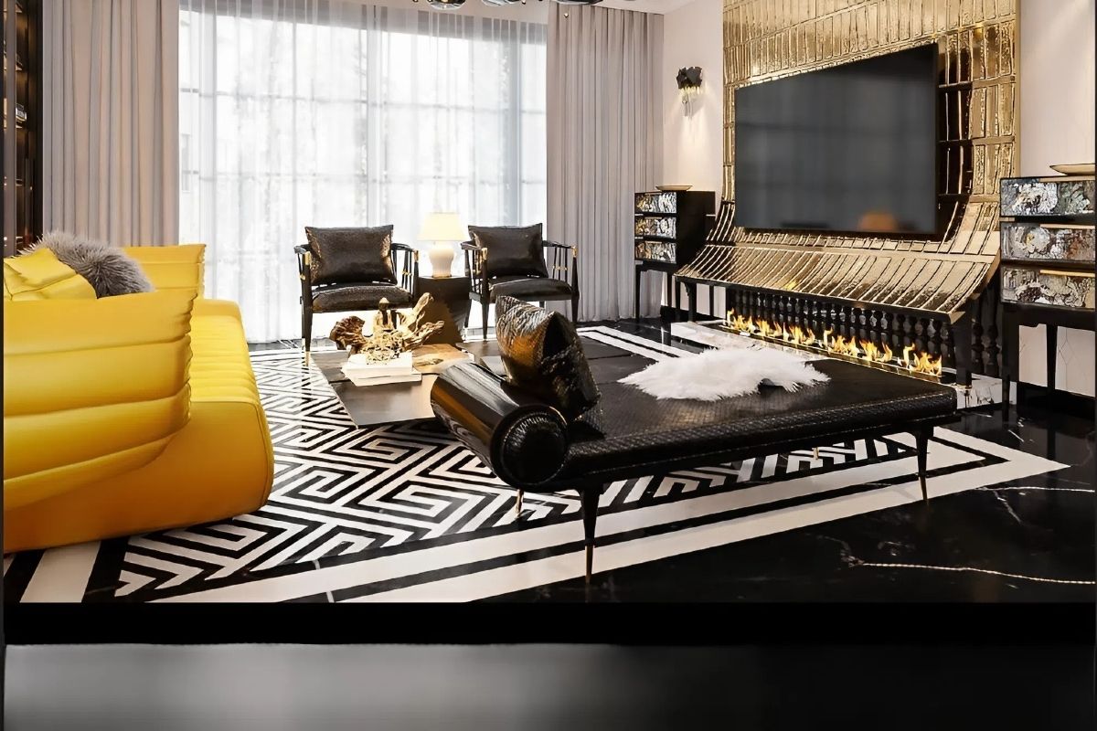 Tông màu vàng trong thiết kế nội thất