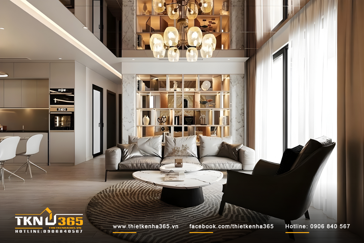 Ch&uacute; &yacute; bố tr&iacute; hợp l&yacute; c&aacute;c ph&ograve;ng chức năng khi thiết kế biệt thự 4 tầng