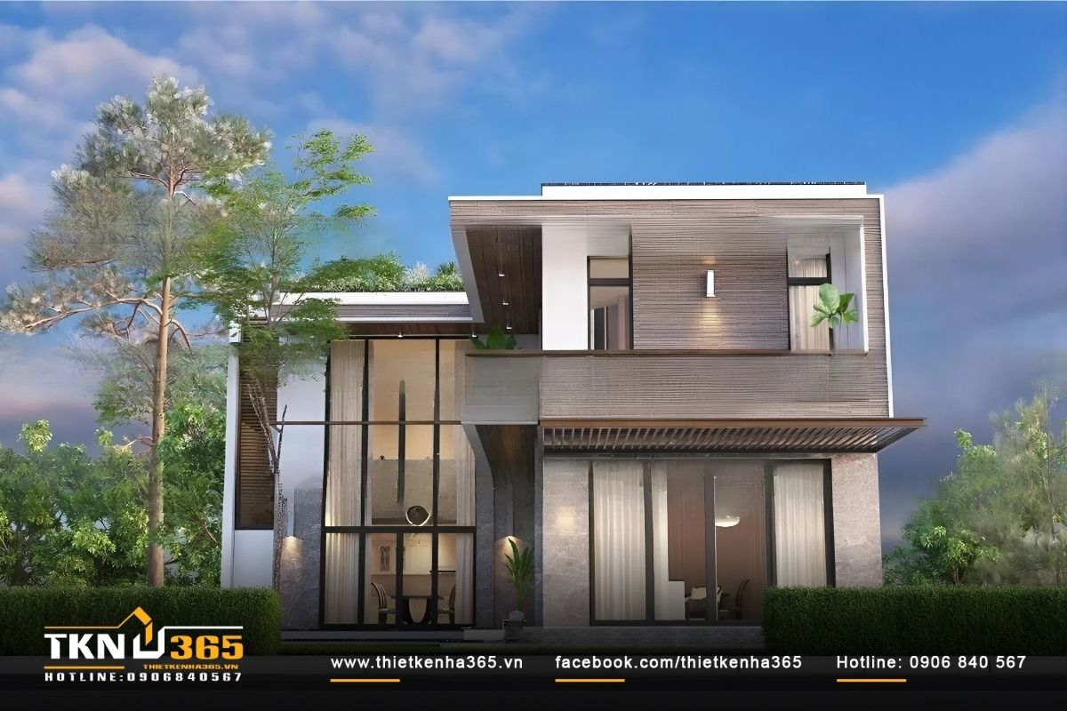 Sử dụng các họa tiết trang trí giúp tạo điểm nhấn cho ngôi nhà