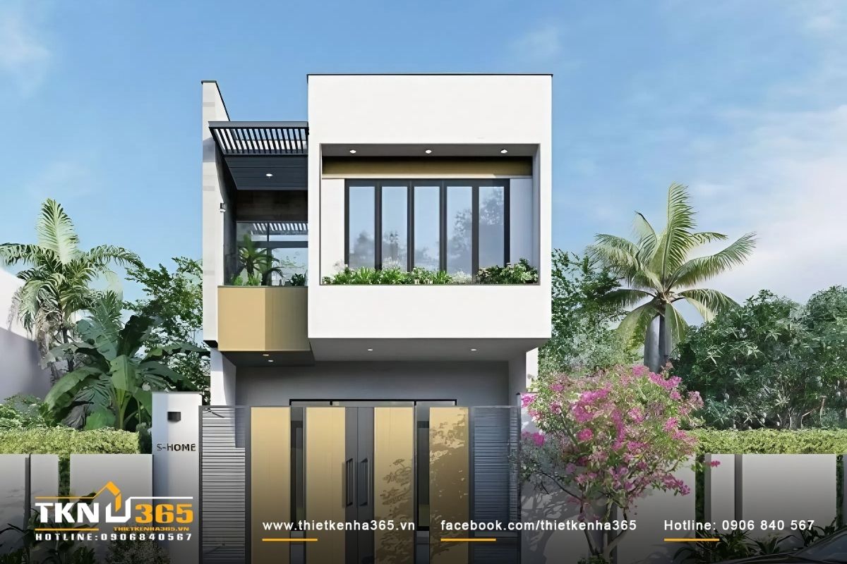 Vật liệu kính được ưu tiên sử dụng trong phong cách thiết kế này