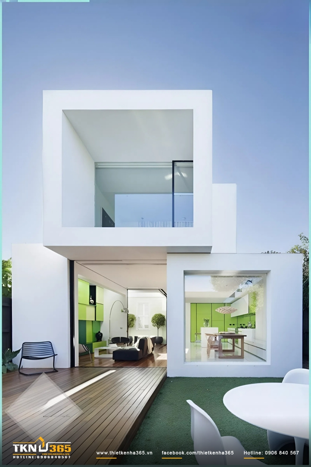 Mẫu nhà 2 tầng 400 triệu trọn gói ở Hà Nội