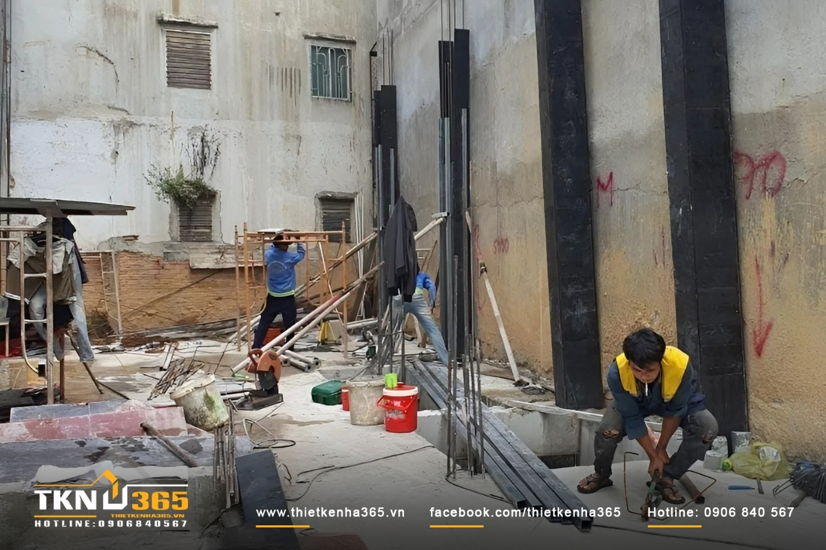 Cách tính chi phí vật liệu thi công nhà 2 tầng