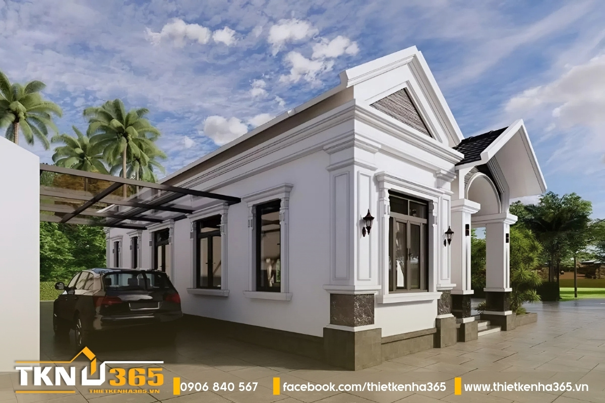 Đặc trưng biệt thự mái Thái 1 tầng