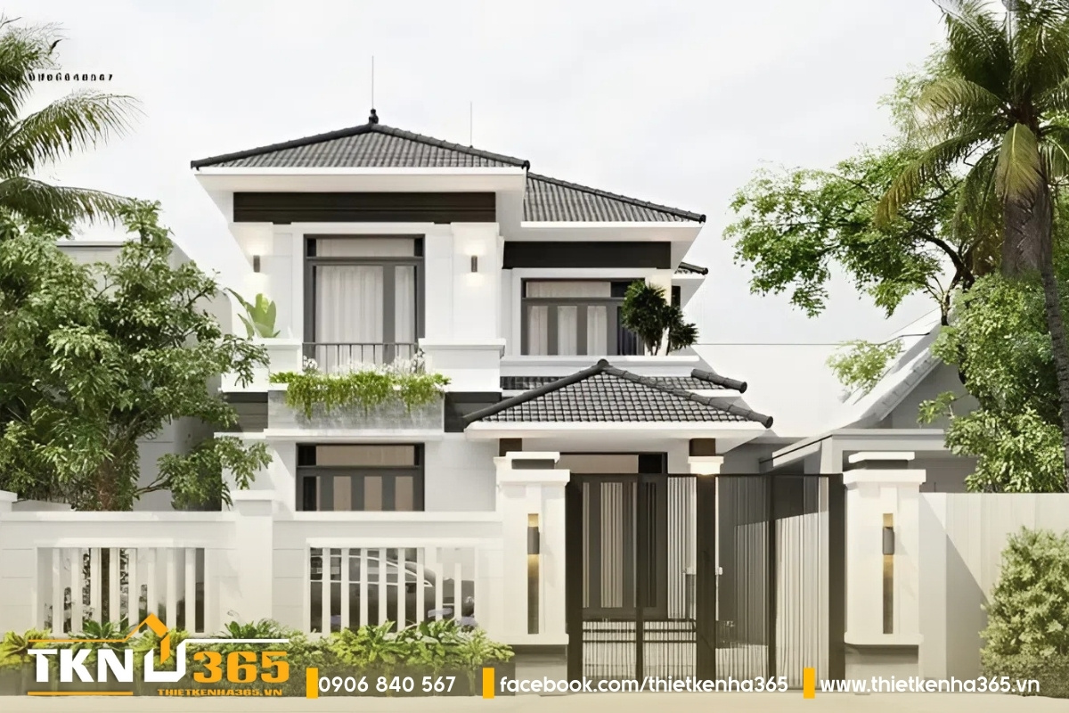 Các mẫu biệt thự phố 2 tầng mái Nhật thu hút mọi ánh nhìn