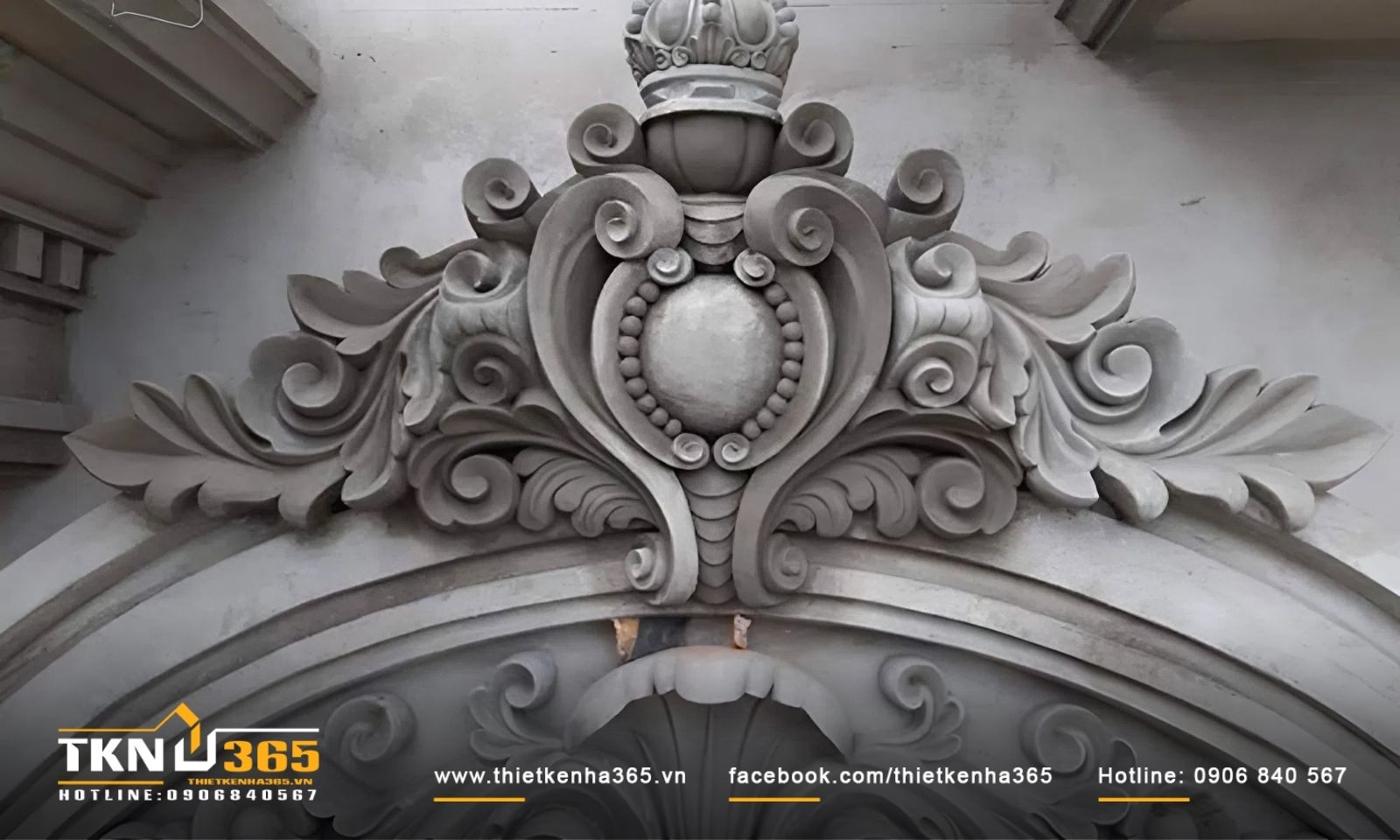 Nghệ thuật cân chỉnh đối xứng trong biệt thự cổ điển