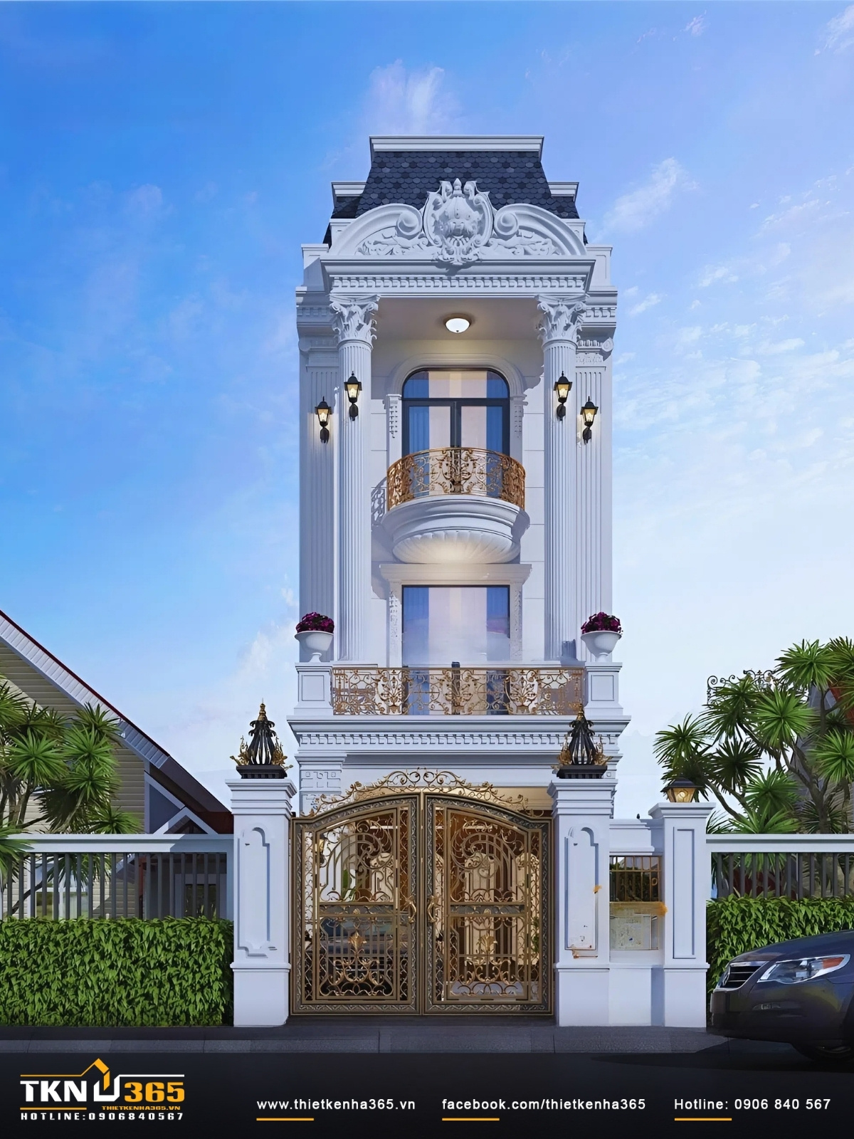 Vẻ đẹp thanh lịch, nh&atilde; nhặn tạo điểm nhấn đặc biệt cho nh&agrave; phố cổ điển