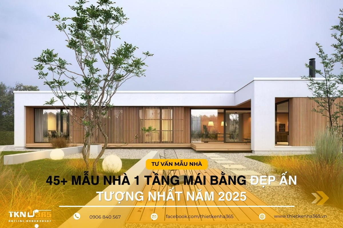 mẫu nhà mái bằng 1 tầng thumb