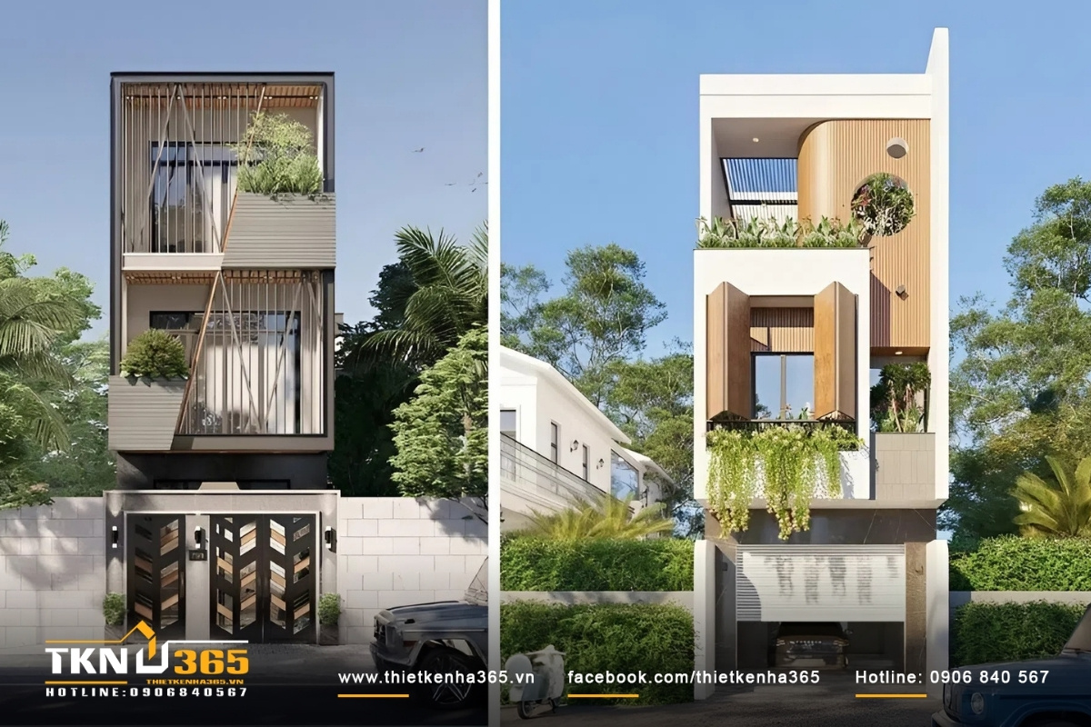 Thiết kế nh&agrave; ống nhỏ đẹp ấn tượng