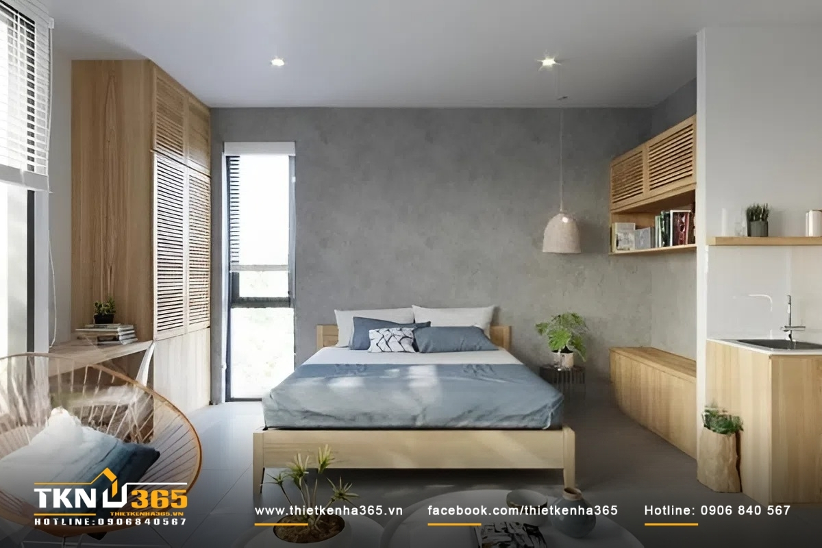 Sử dụng cửa sổ bằng kính cho thêm thông thoáng