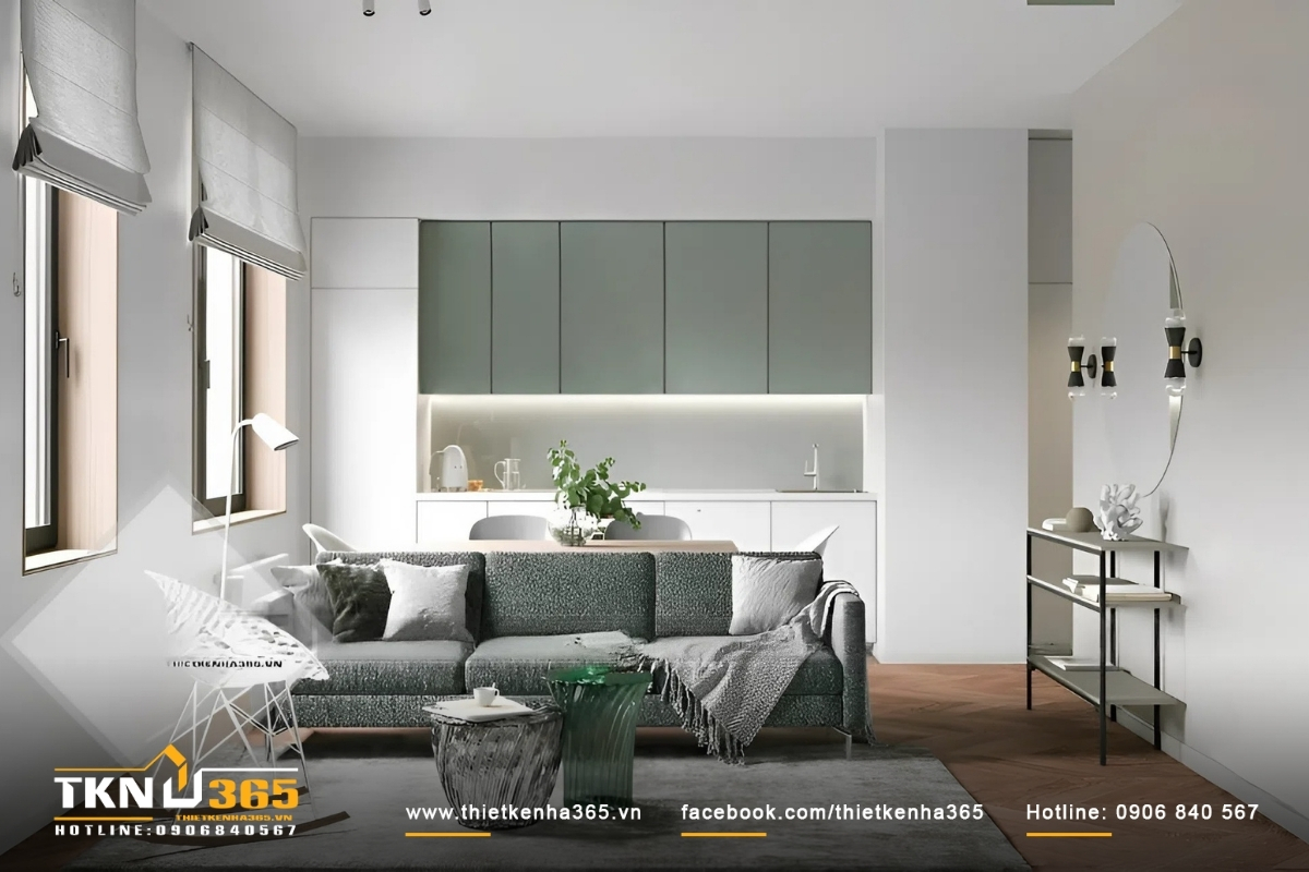 Mẫu thiết kế nhà 35m2 đẹp, ấn tượng