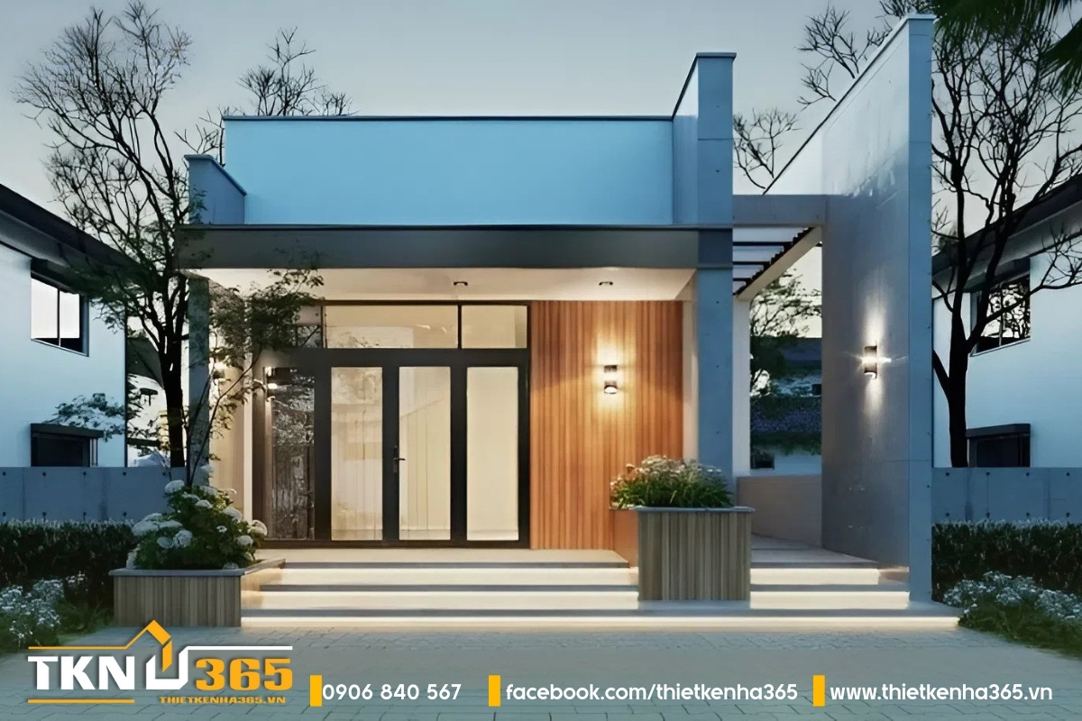 Mẫu nhà 50m2 thoáng mát của chị Hương tại Phan Thiết