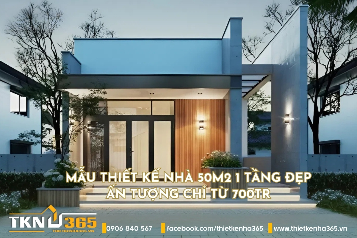 Nhà 50m2 1 tầng