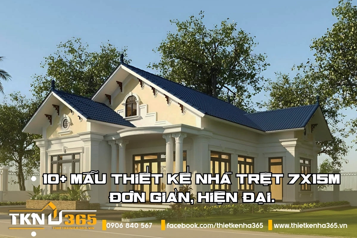 mẫu thiết kế nhà 7x15m thumb