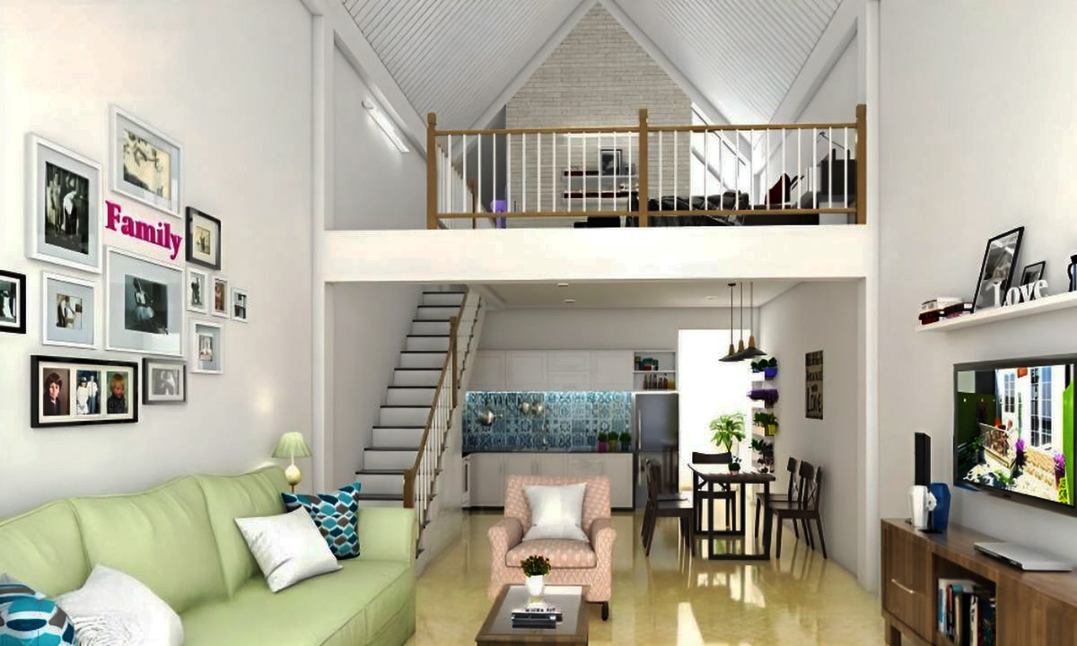 Nhà 2 tầng gác lửng có một số ưu và nhược điểm riêng