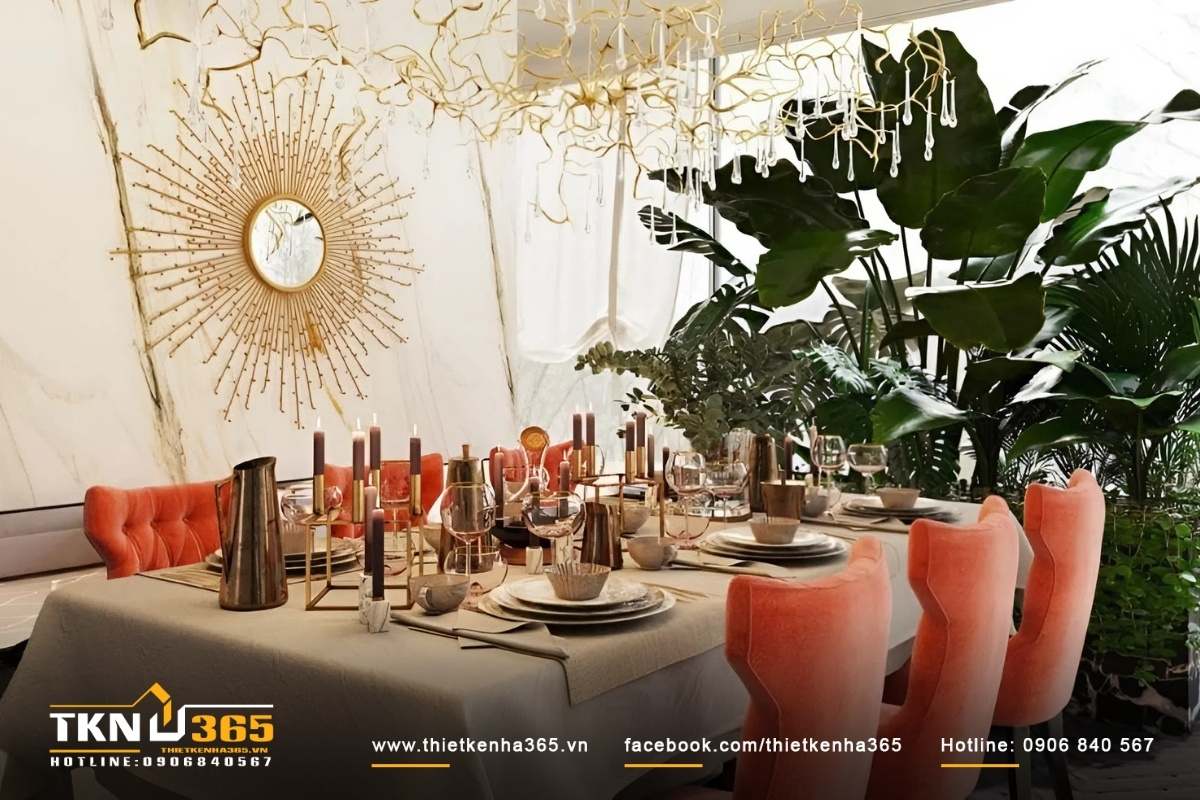 phong cách nội thất luxury