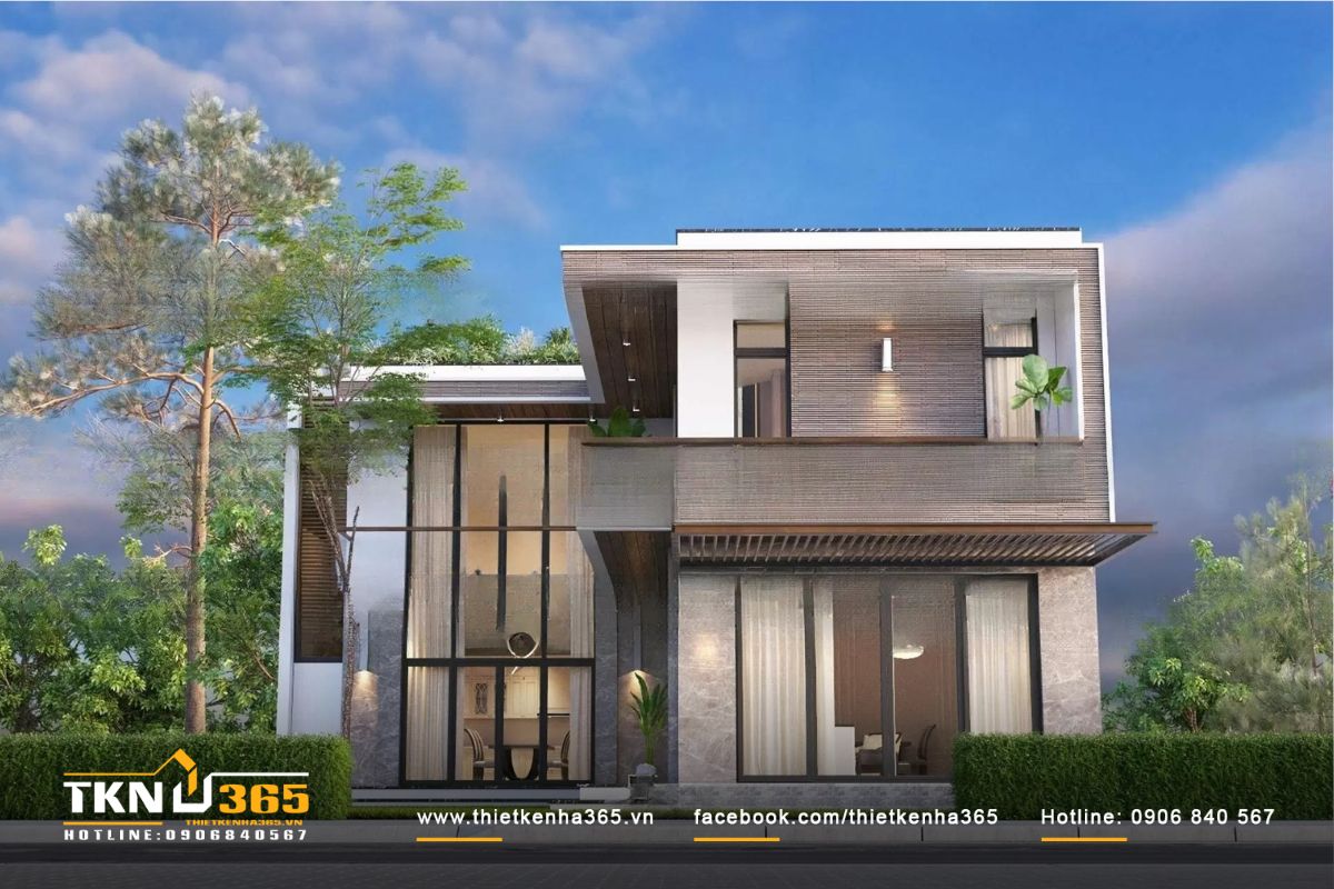 Sử dụng các họa tiết trang trí giúp tạo điểm nhấn cho ngôi nhà